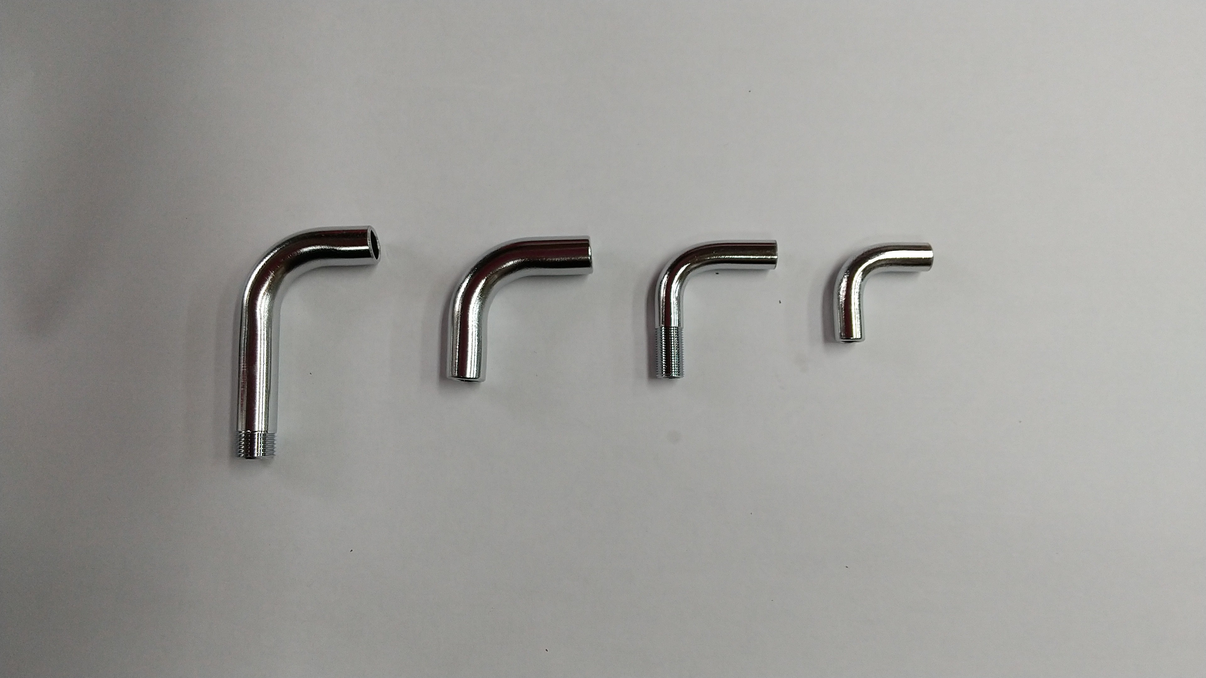 真鍮曲りパイプ加工①